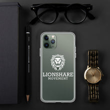 Load image into Gallery viewer, Clear White Logo iPhone Case