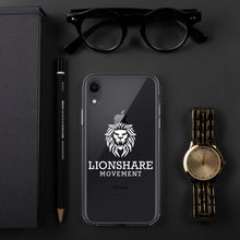 Load image into Gallery viewer, Clear White Logo iPhone Case