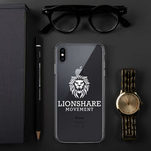 Load image into Gallery viewer, Clear White Logo iPhone Case