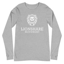 Load image into Gallery viewer, Black/White Logo Unisex Long Sleeve Tee