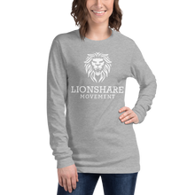 Load image into Gallery viewer, Black/White Logo Unisex Long Sleeve Tee
